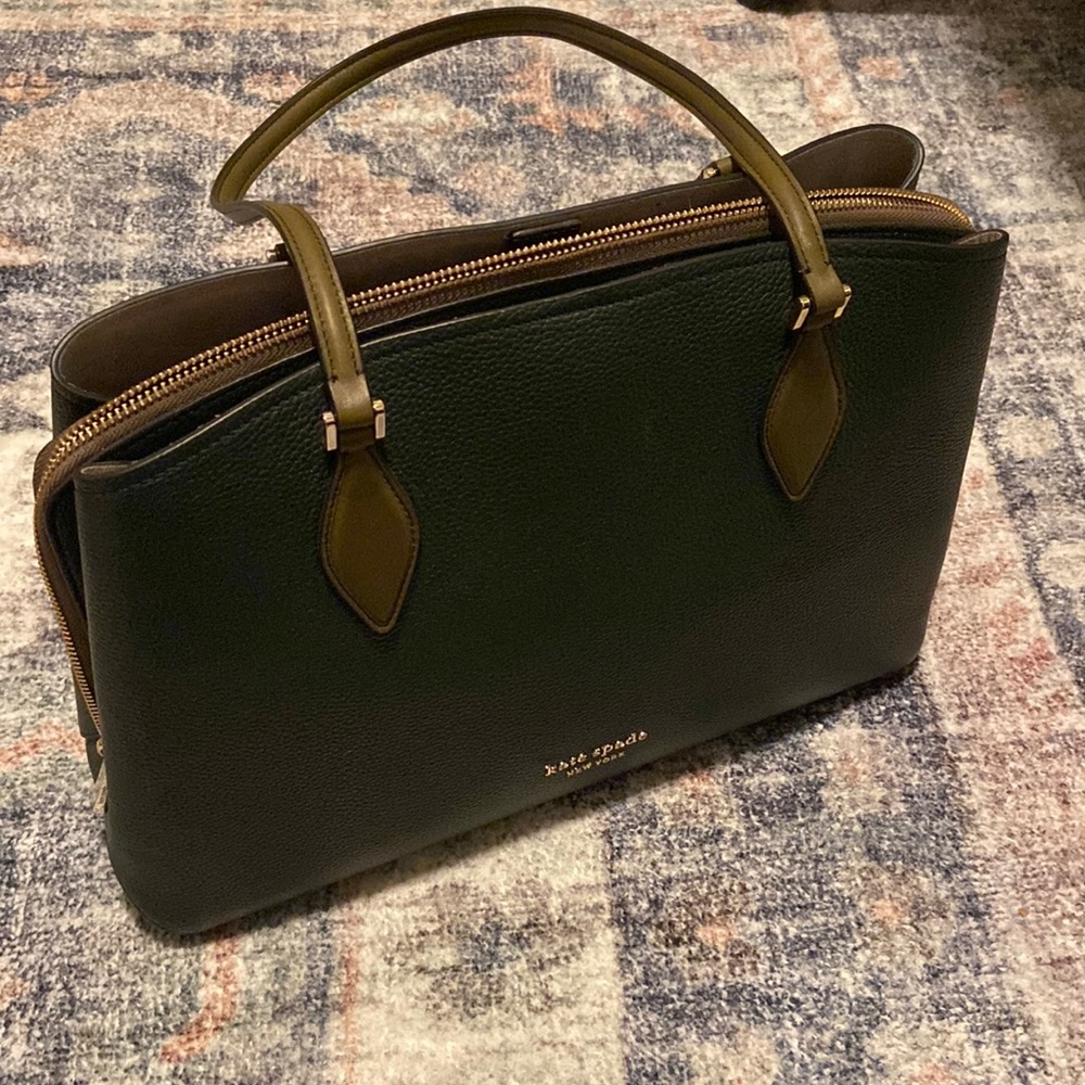 kate spade Dark Green laptop Bag